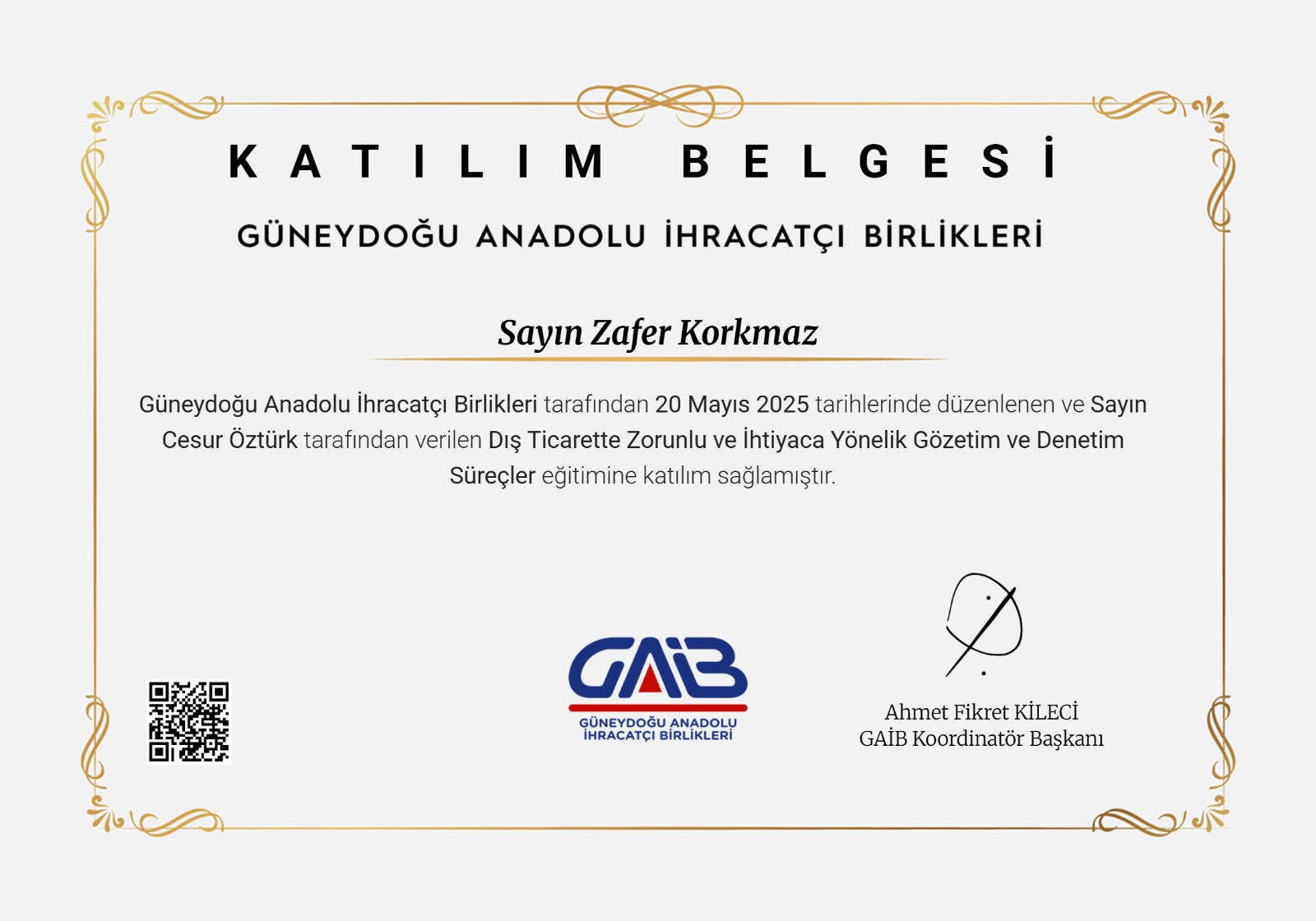 Uluslararası Ticaret Temelleri - Güneydoğu Anadolu İhracatçı Birlikleri (GAİB)